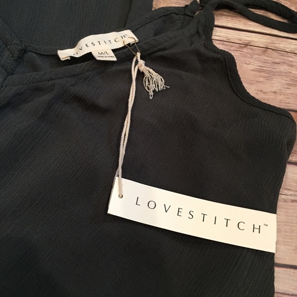 Boho Maxi Dress with Pockets M/L NWT - Picture 3 of 6